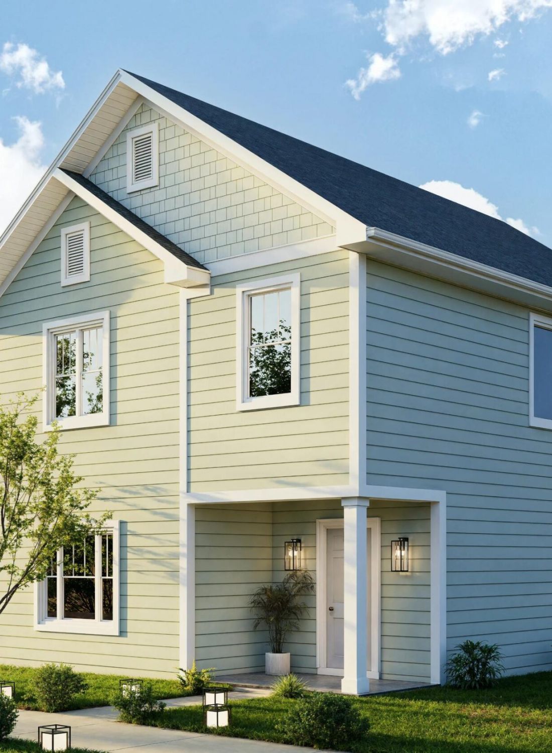 The Bend at Cramerton Mills rendering
