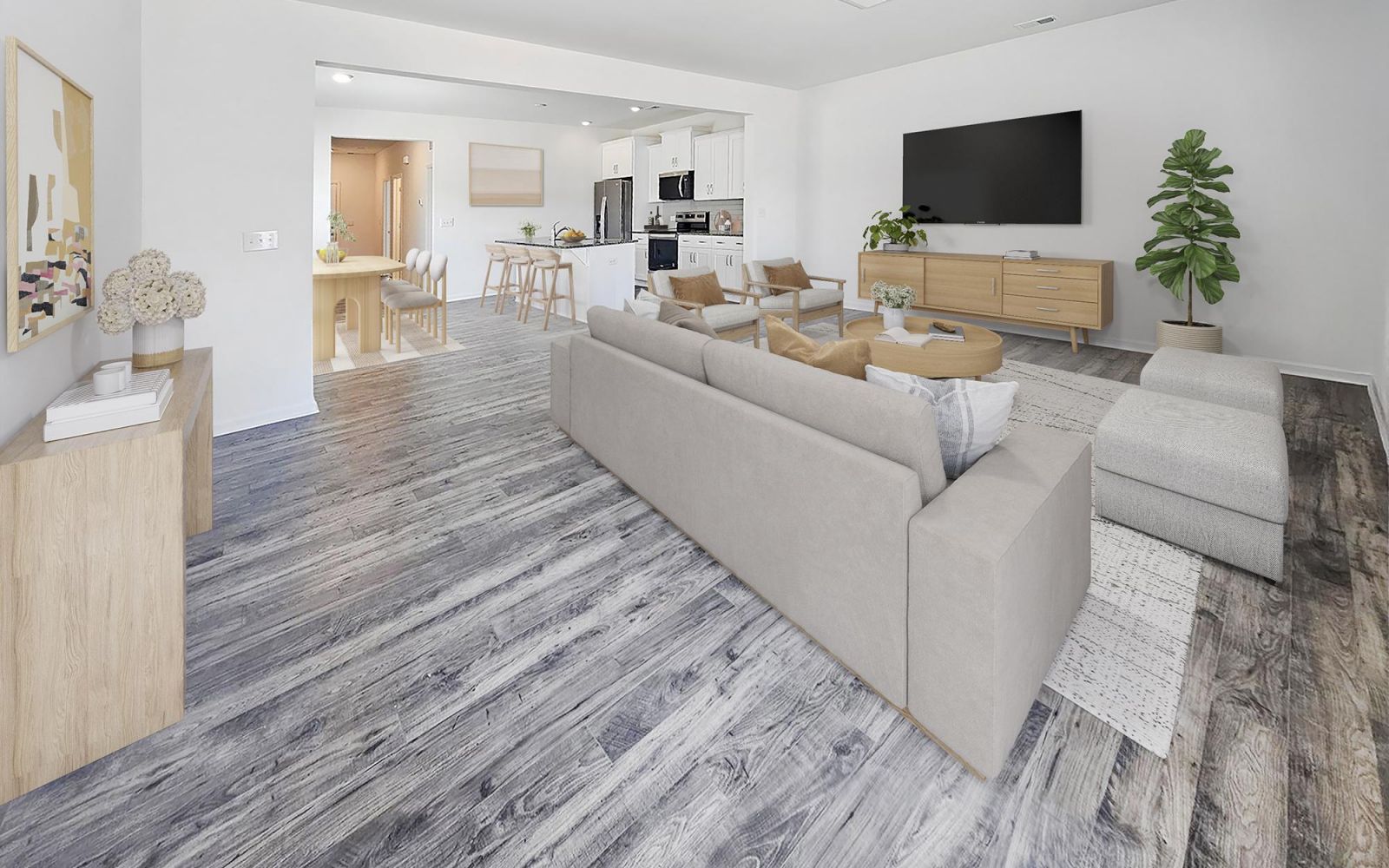 The Bend at cramerton mills interior rendering