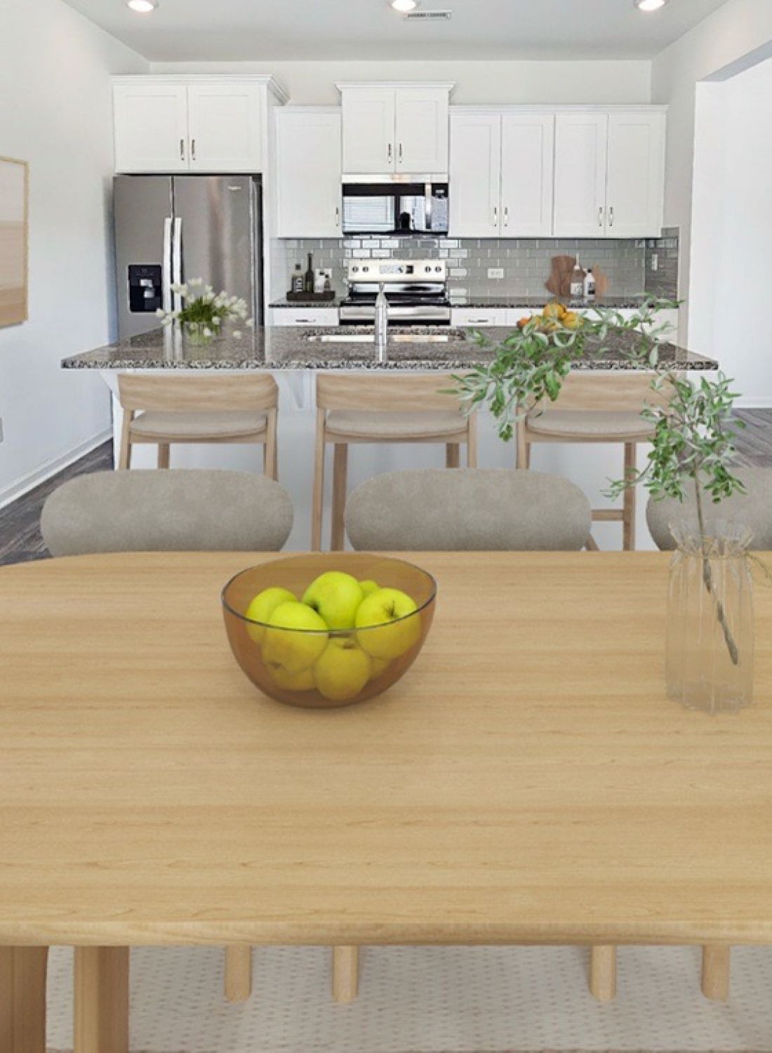 The bend at cramerton mills interior rendering